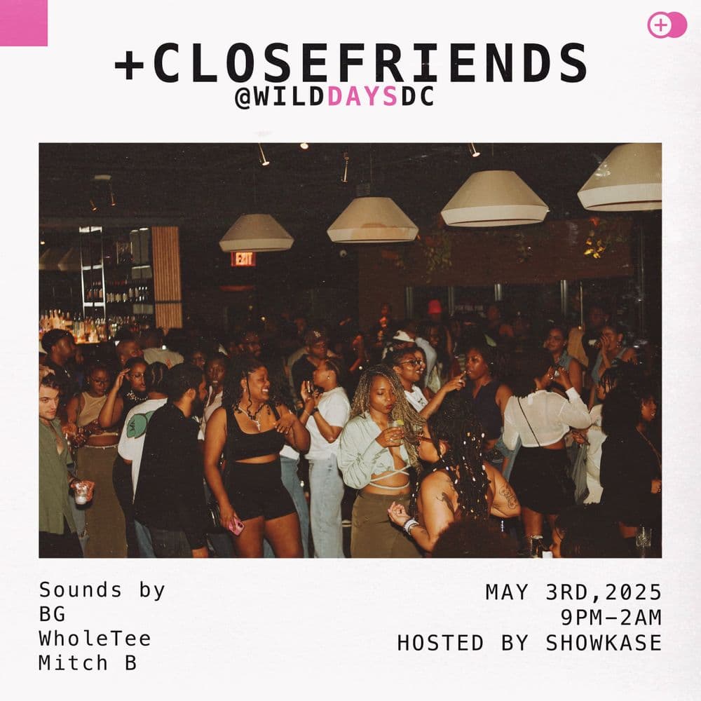 +CloseFriends DC: Cinco De Mayo Weekend flyer hero image hosted by PlusNTrust at Wild Days Rooftop starting at 2025-05-03T21:00:00.000Z
