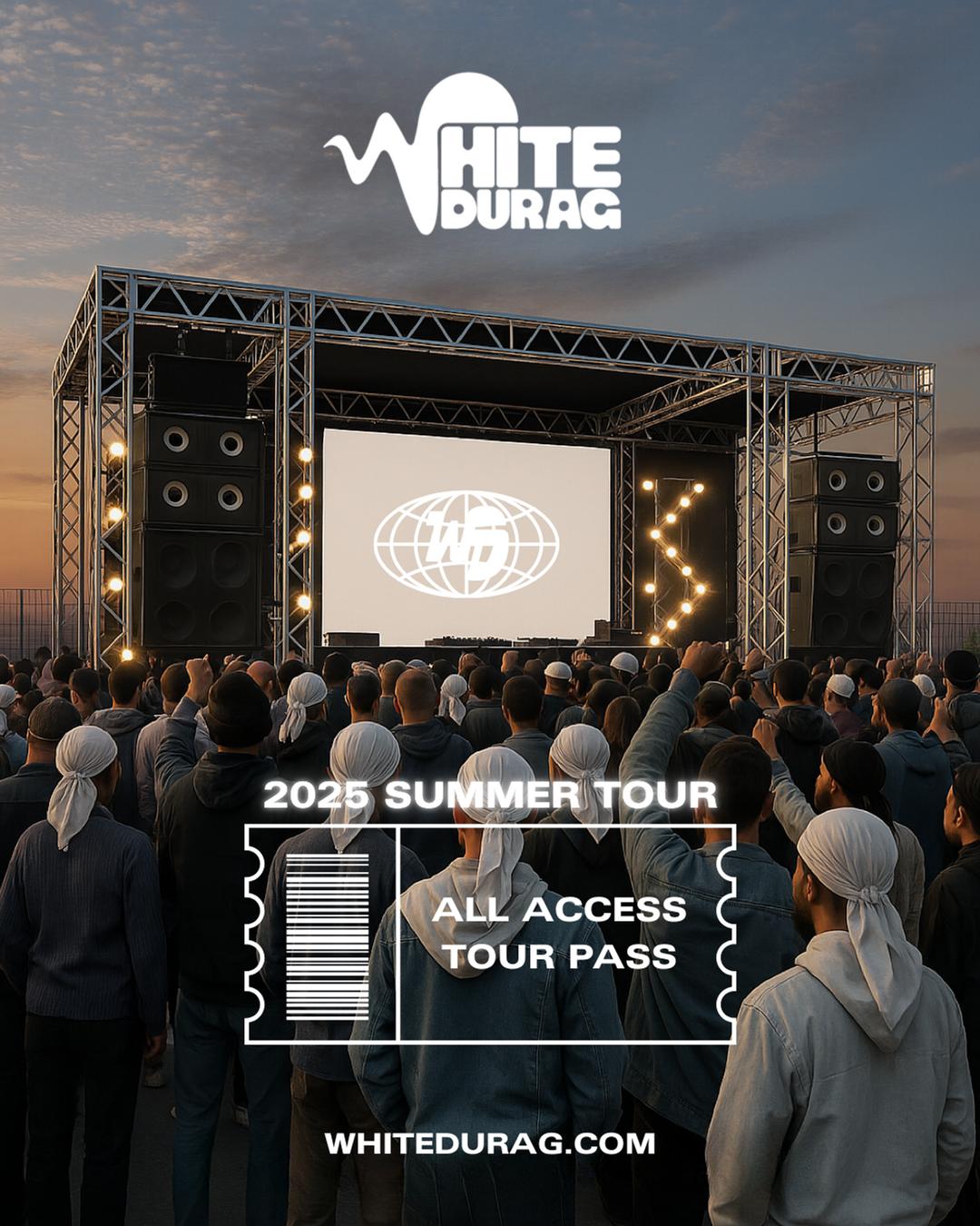 White Durag Party Tour 2025! flyer hero image hosted by White Durag at Tour starting at 2025-09-08T16:00:00.000Z