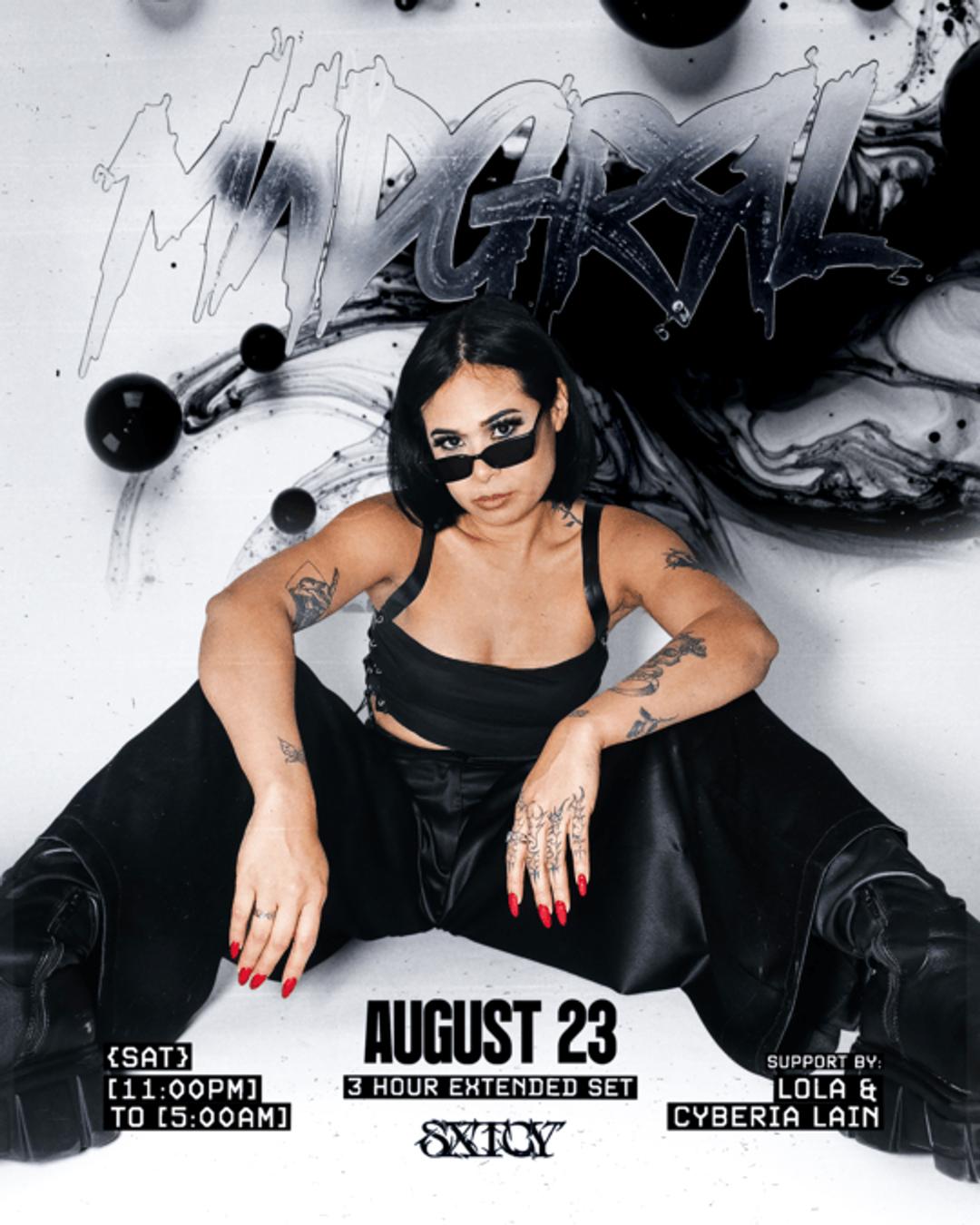 SXTCY presents MADGRRL (3 Hour Extended Set) flyer hero image hosted by SXTCY LA at Secret Location starting at 2025-08-23T11:45:00.000Z