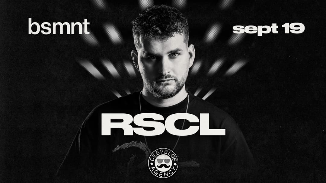 rscl flyer hero image hosted by bsmnt at bsmnt starting at 2025-09-19T21:30:00.000Z