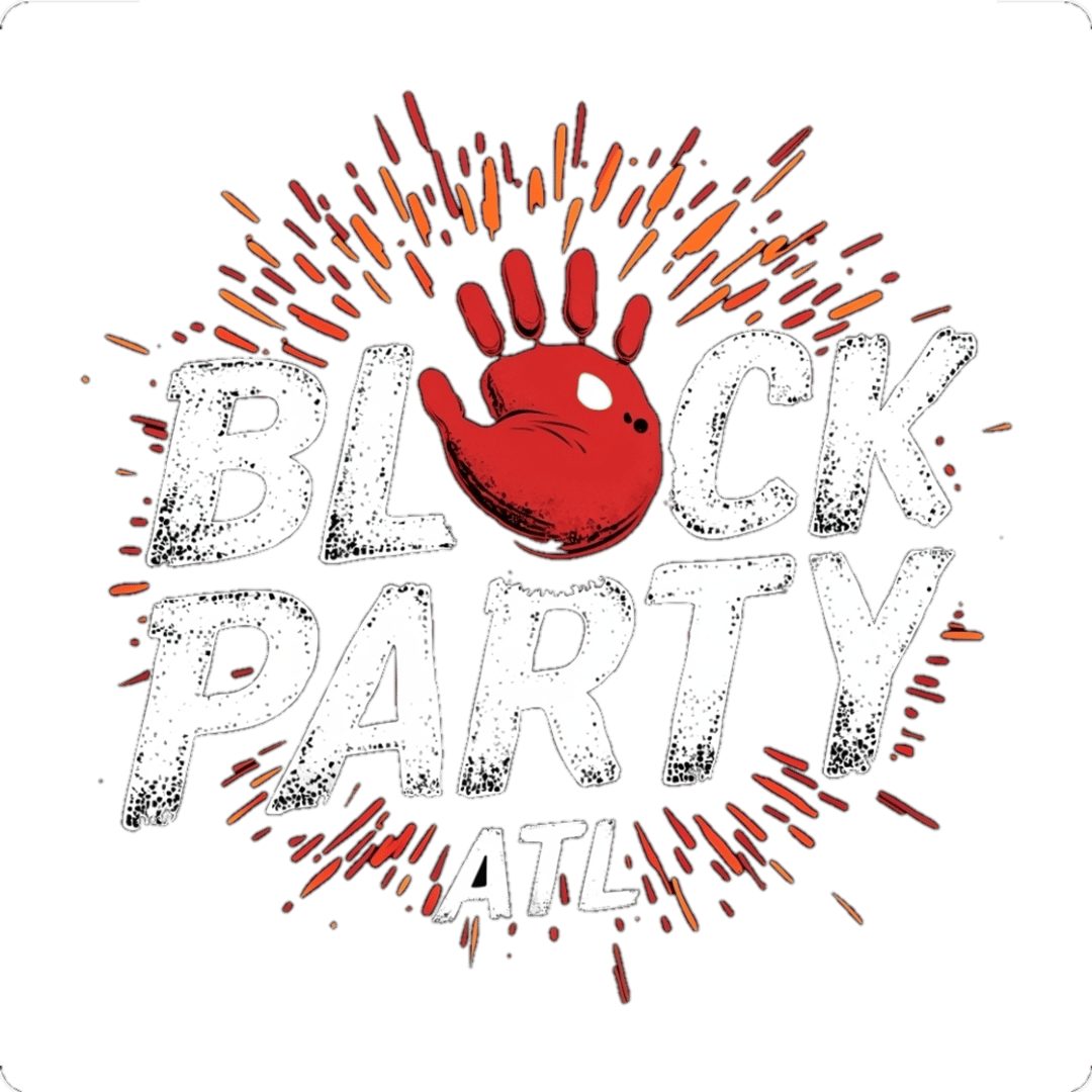 BLOCK PARTY ATL flyer hero image hosted by Bonfire Worldwide at 275 Ted Turner (In back of Magic City) starting at 2025-08-31T20:00:00.000Z