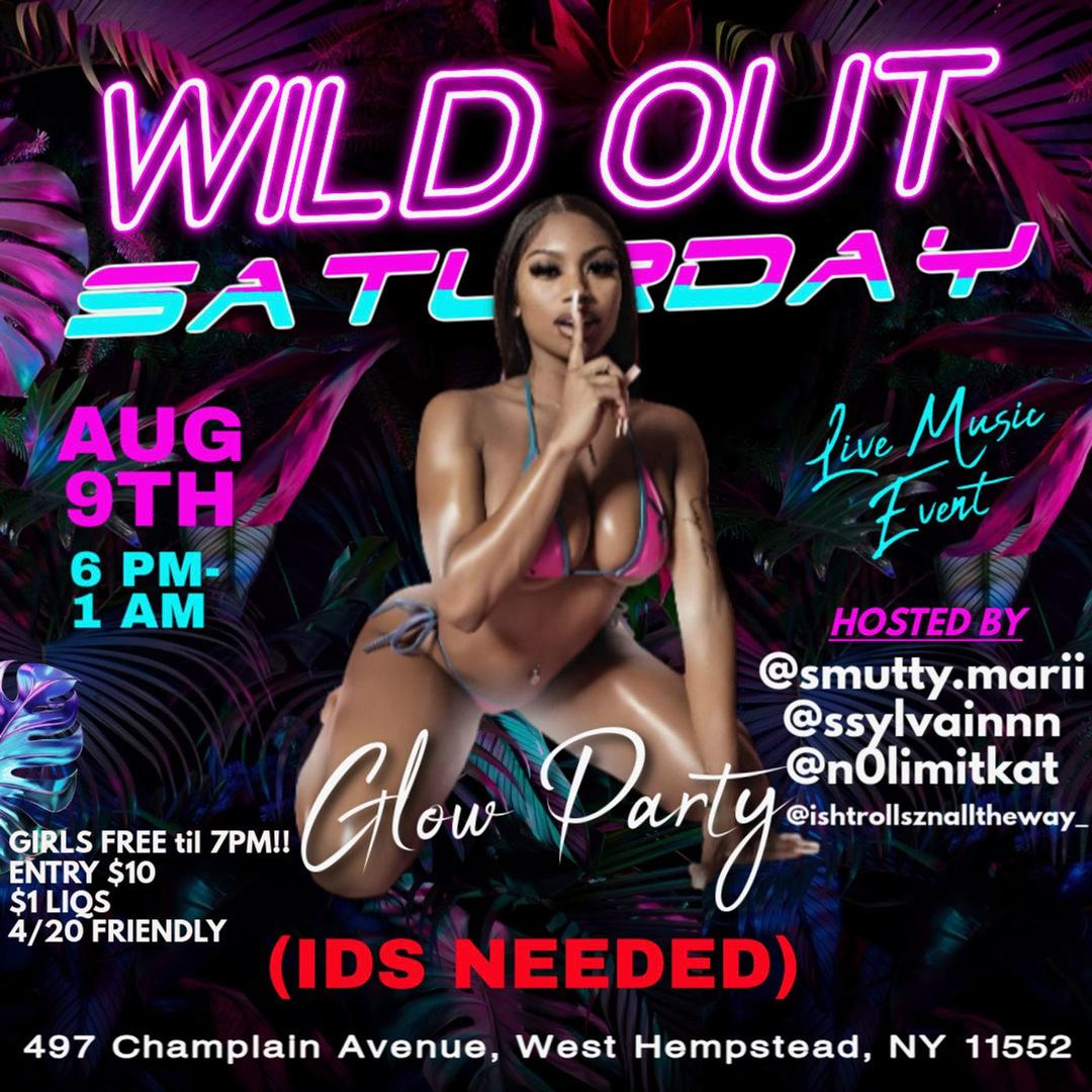 Wild Out Saturday 🎥 flyer hero image hosted by NoStallinEntertainment_ at Movie Theater  starting at 2025-08-09T18:00:00.000Z
