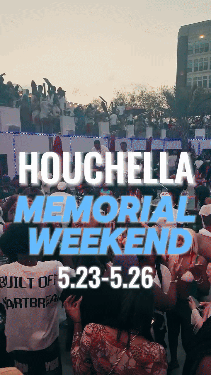 HOUchella - Memorial Day Weekend Houston flyer hero image hosted by KING ENT GLOBAL at Houston starting at 2025-05-25T15:00:00.000Z