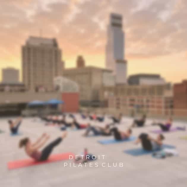 Artwork published for Downtown Detroit Rooftop Pilates