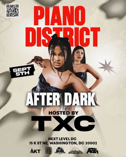 Piano District After Dark featuring TxC | 99 Percent | Sat, Sep 5