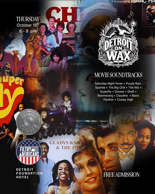 Artwork published for Detroit On Wax October: Movie Soundtracks