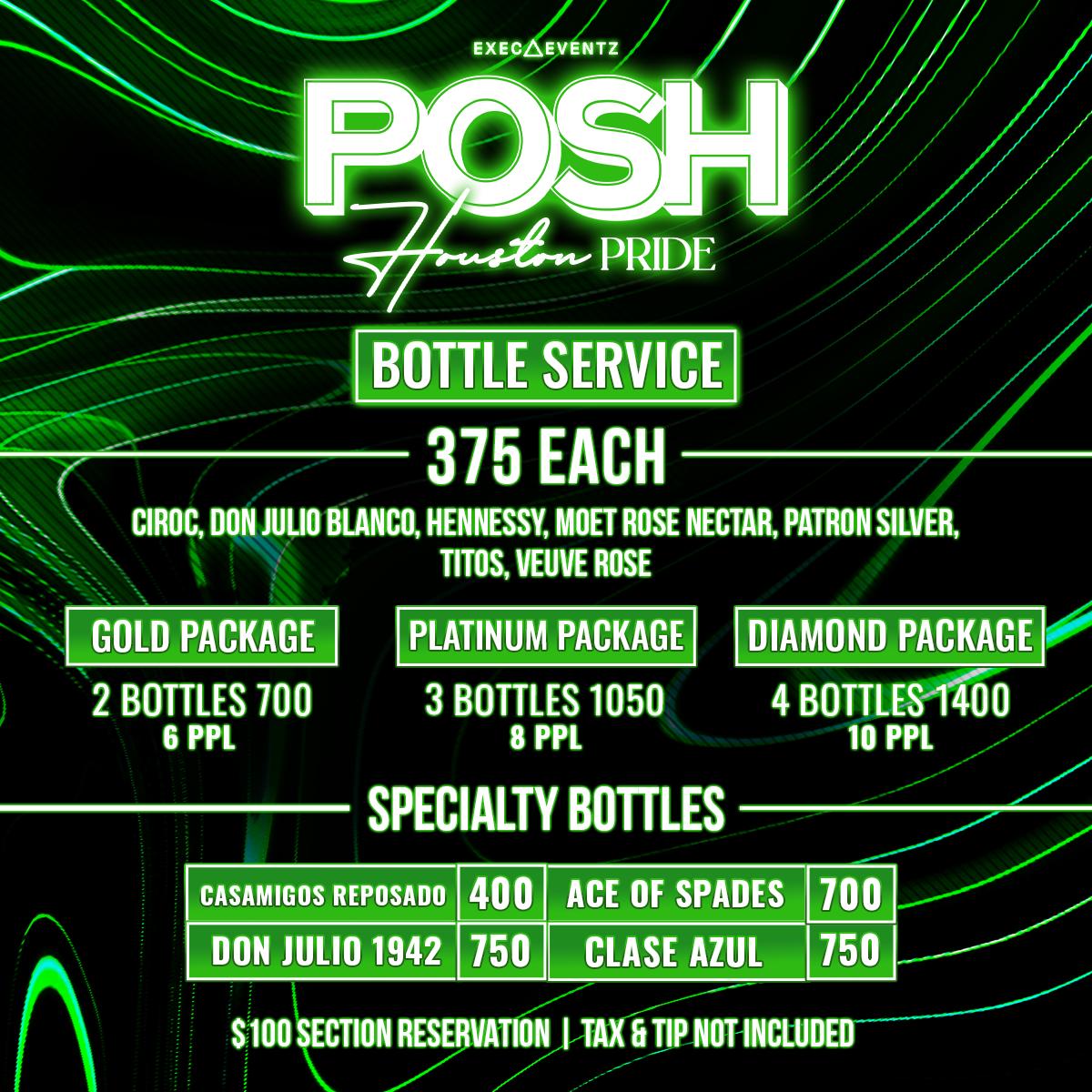POSH: Houston | Exec Eventz | Sun, May 4, 2025 | Warehouse Live Midtown