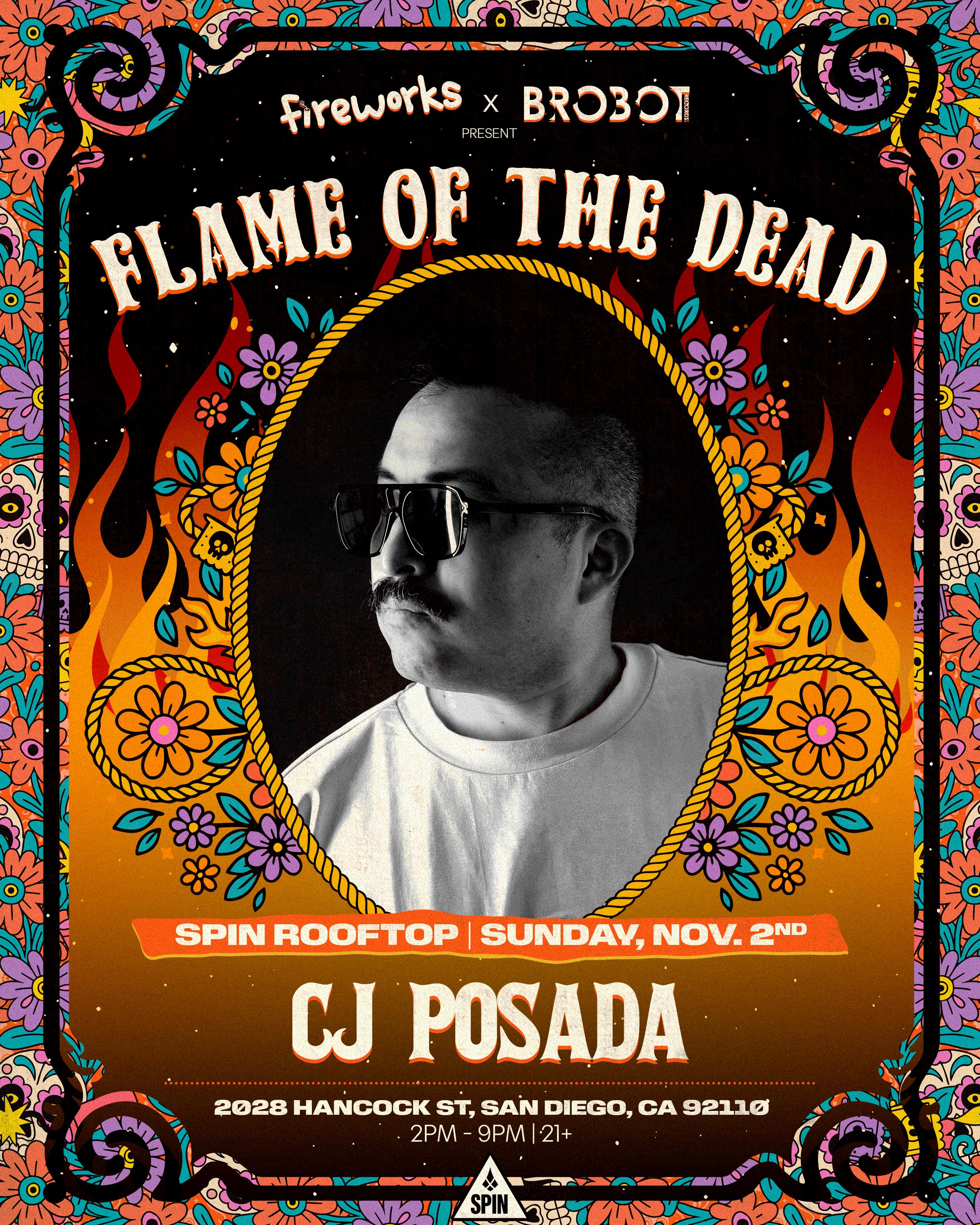 Flame Of The Dead | FIREWORKS | Sun, Nov 2, 2025 | Spin Nightclub