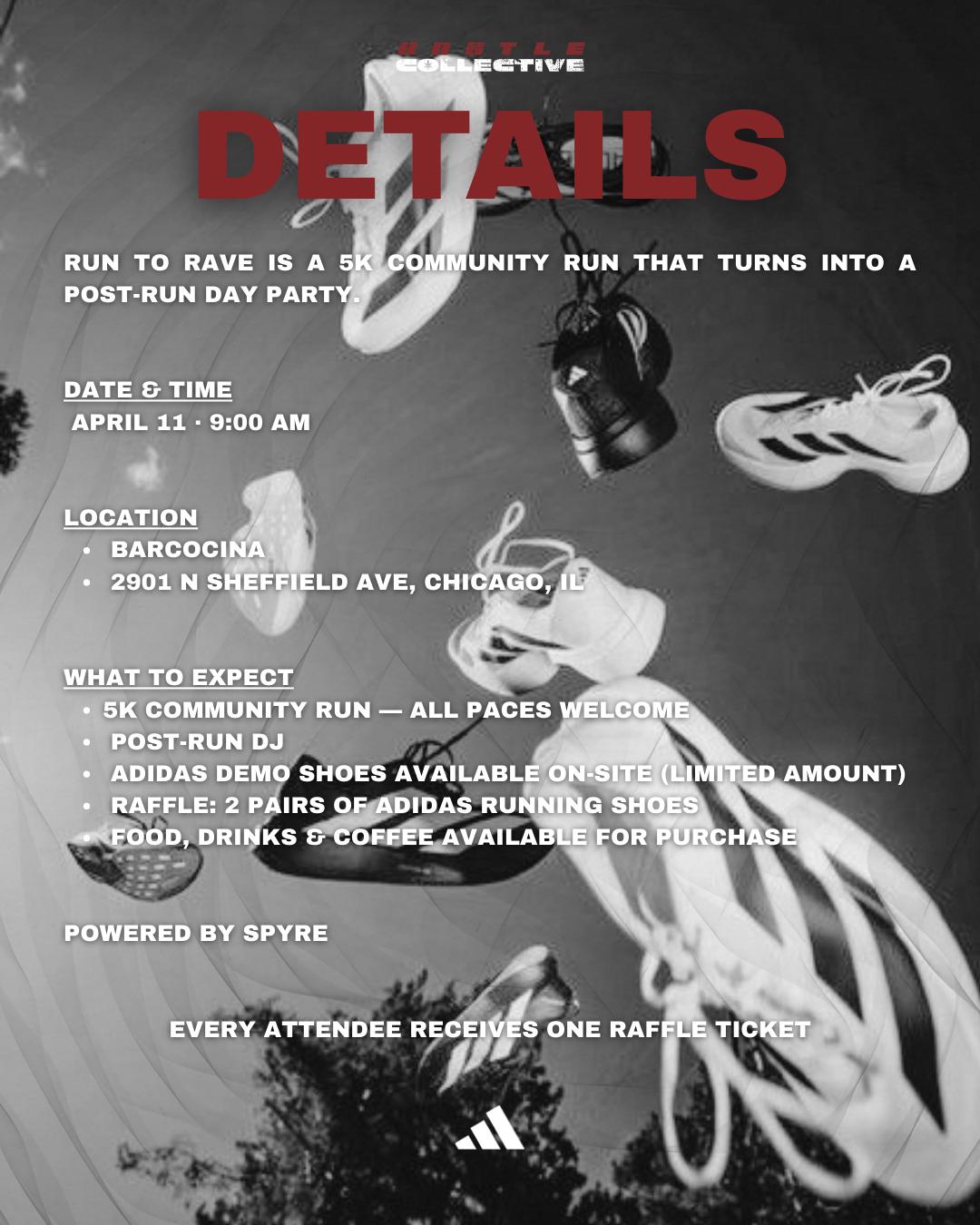 Adidas - RUN TO RAVE | The Collective Unified | Sat, Apr 11, 2026 | Old ...