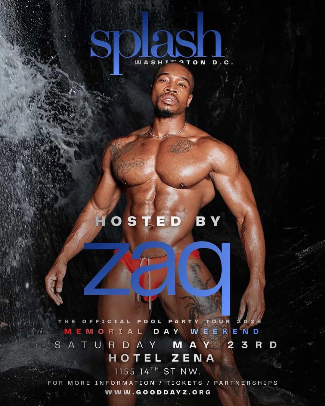 💦 Splash DC: Capital Pride Rooftop Pool Party | GOOD DAYZ D.C. | Sat ...