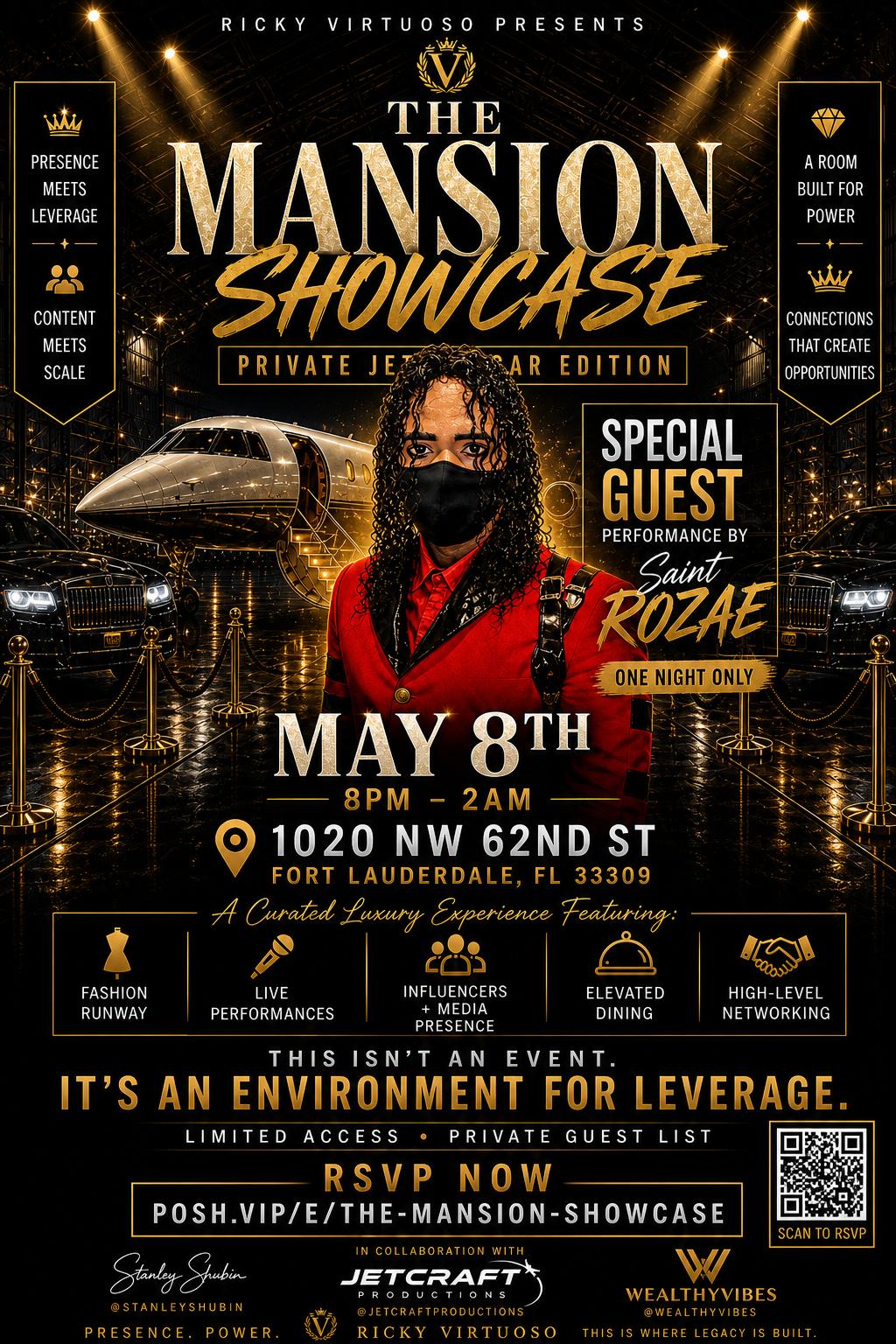 The Mansion Showcase | Tier1Models Social Club | Fri, May 8, 2026 ...