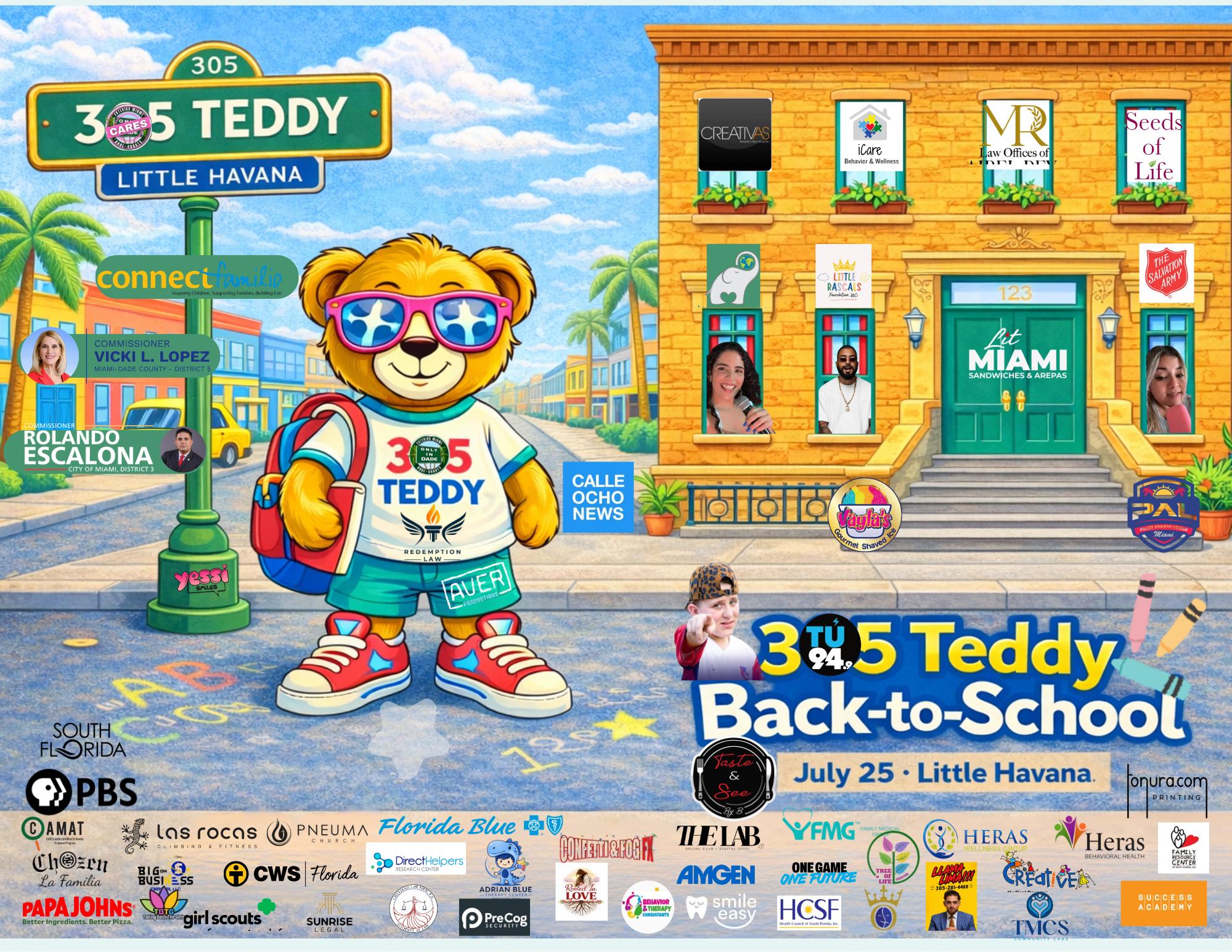 305 Teddy Back To School | 305 Teddy | Sat, Jul 25, 2026 | Henderson Park