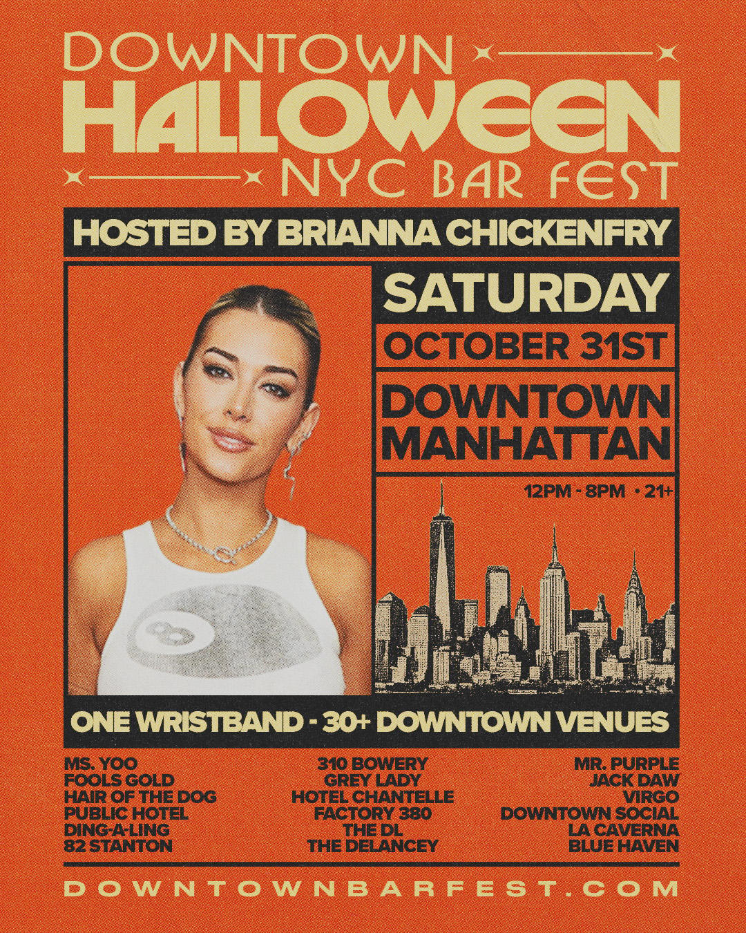 DOWNTOWN HALLOWEEN BAR FEST 2026