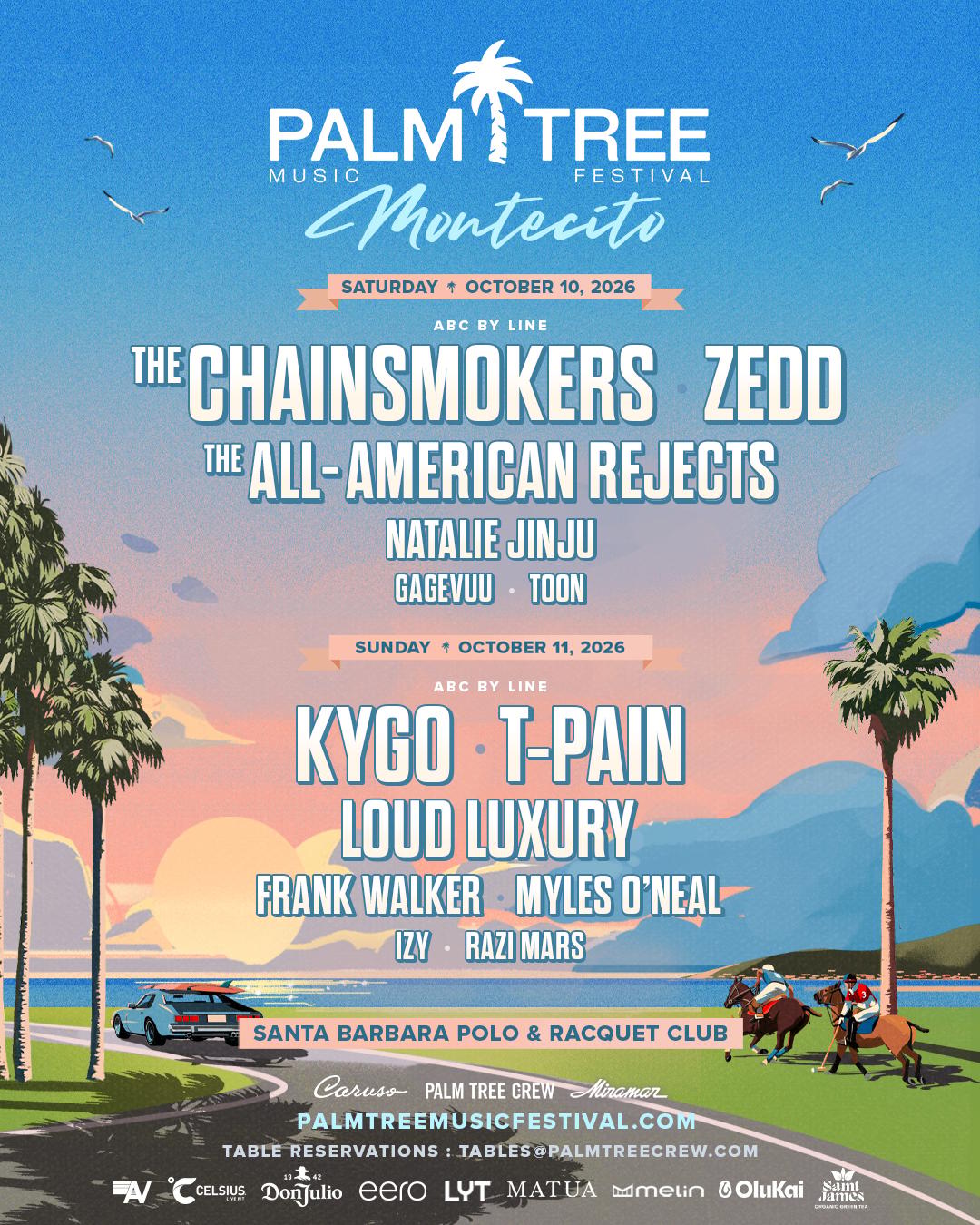 Palm Tree Music Festival • Montecito 2026