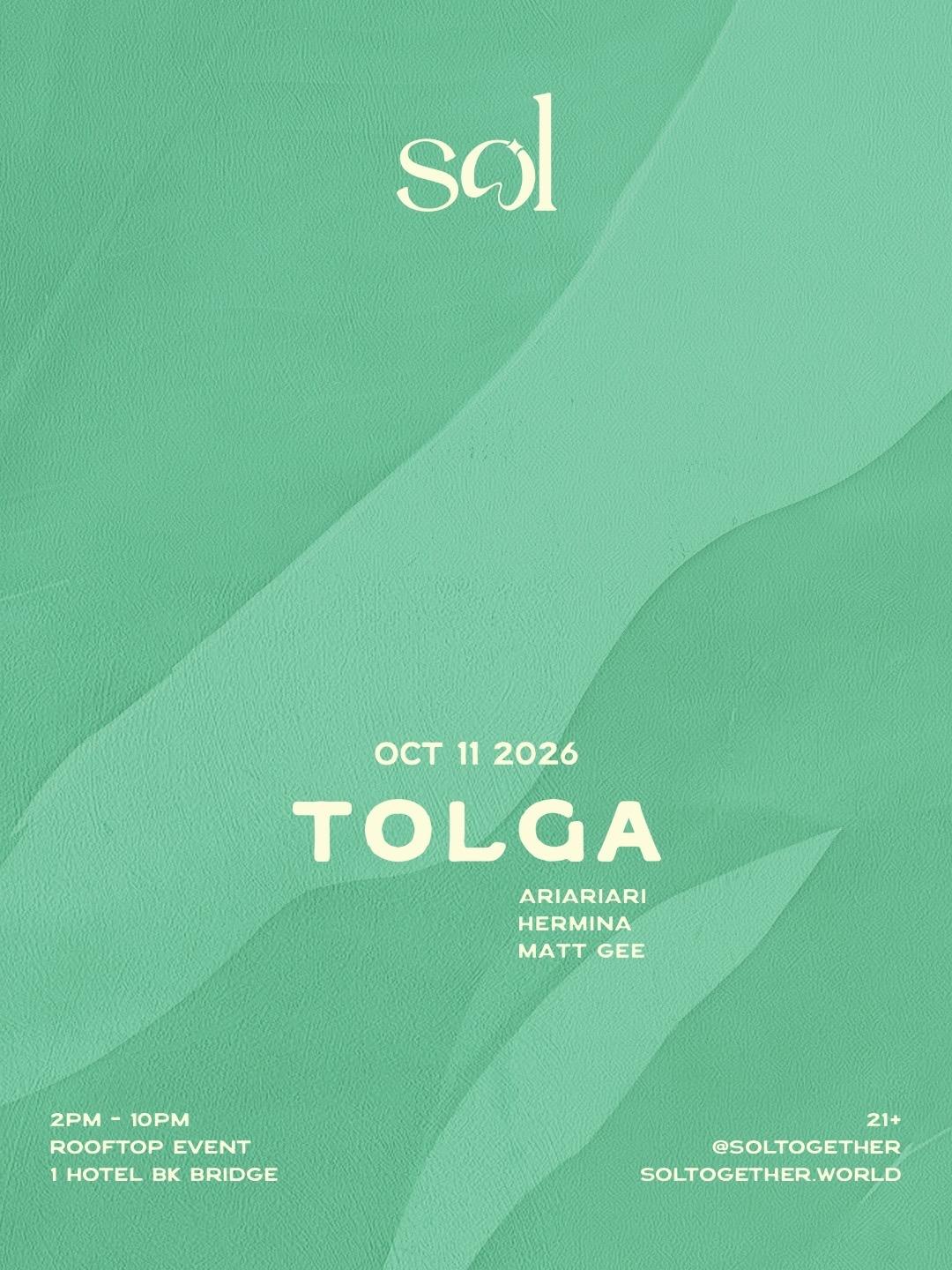 SOL At 1 Hotel: October 11th 2026