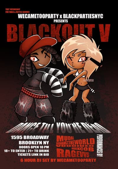 BLACKOUT V: DANCE TIL YOUR DEAD