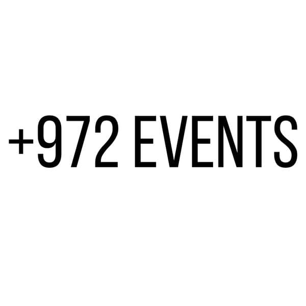 Organization profile image for +972 Events