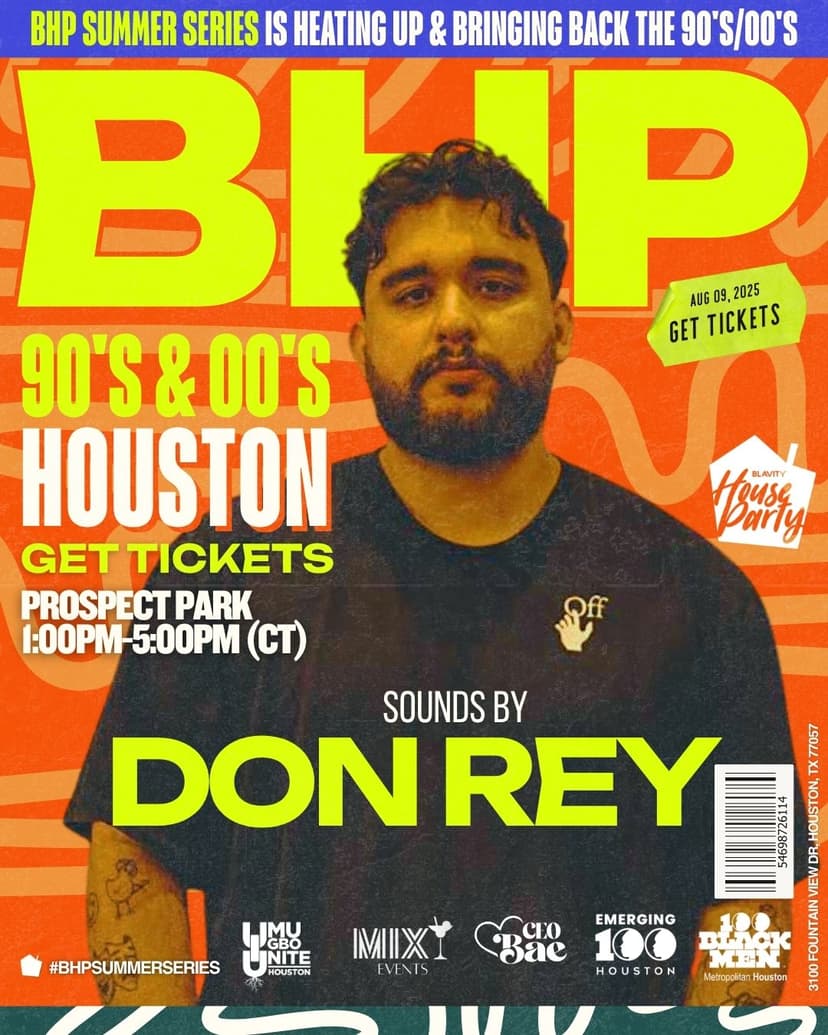 Blavity House Party Summer Series: Houston | Blavity, Inc. | Sat, Aug 9 ...