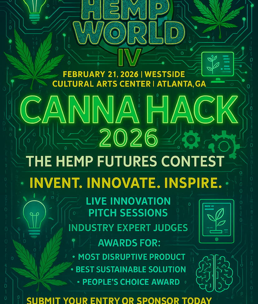 Hemp World IV: Vendors & Sponsorships | Pink Planes | Mon, Dec 1, 2025 ...