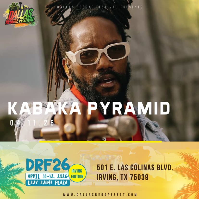 Dallas Reggae Festival 2026 | Dallas Reggae Festival | Sat, Apr 11 ...