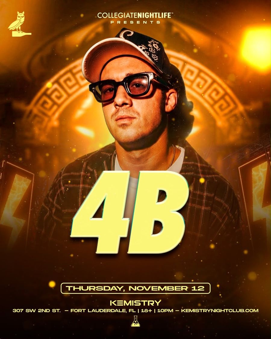 College Thursdays @ Kemistry ft. 4B flyer